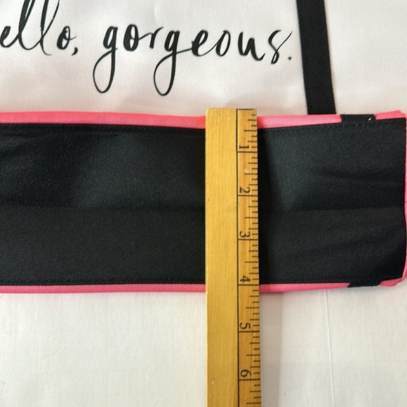 Clinique x Kate Spade Fabric Tote Bag with Cosmetic Bag Hello Gorgeous 2023 - Picture 7 of 8